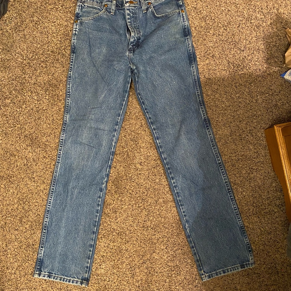 Wrangler Men's Straight Blue Jeans